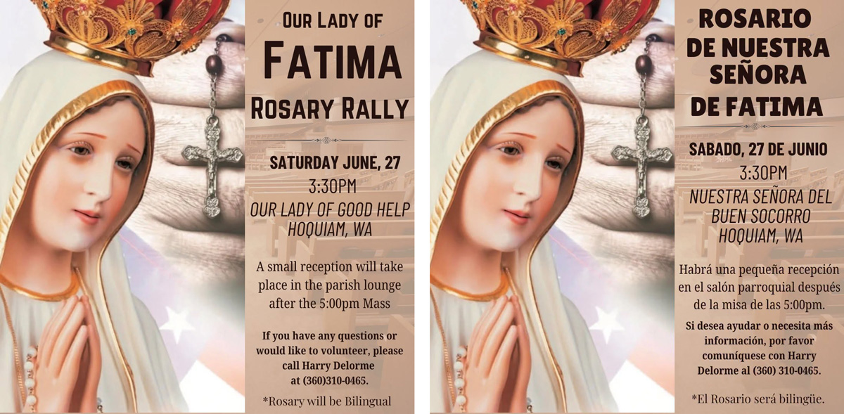 Our Lady of Fatima Rosary Rally