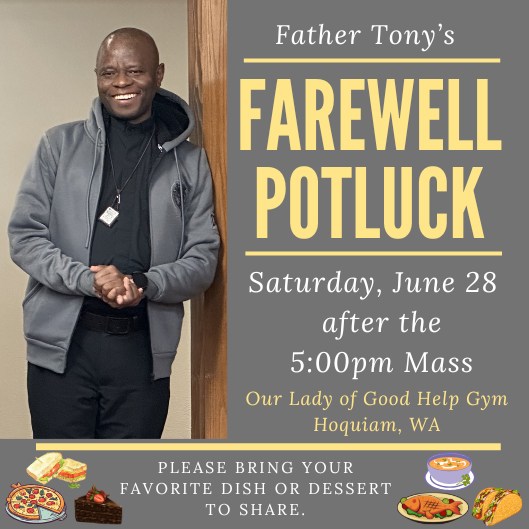 Fr. Tony's Farewell Potluck